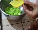 Foto langkah ke 3 dari resep Kue Ulat Ijo 🐛🐛anti gagal.