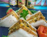A picture of step 8 of Mexican Sandwich.