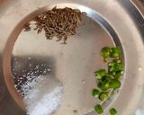 A picture of step 1 of Panchmel dal Idli.