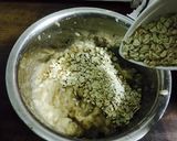 Hình bước làm 2 của món Bánh yến mạch chuối