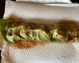 A picture of step 2 of California Farm Cashew Spring Roll.