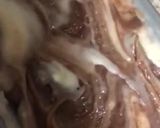 A picture of step 4 of Eggless Marble cake.