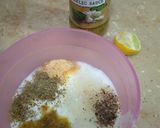 A picture of step 1 of Yogurt Dip.