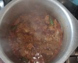 A picture of step 5 of Mutton Karahi.
