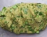 A picture of step 1 of Corn flour dhekra (vada).