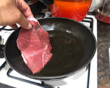 Foto del paso 5 de la receta: Bistec de ternera con guarnición de setas salteadas