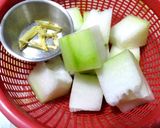A picture of step 3 of (Rice Cooker) Winter Melon and Pork Rib Soup.