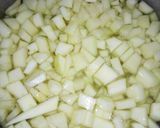 A picture of step 2 of Home made tutti frutti.