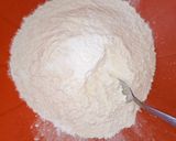 A picture of step 1 of Cake mandazi/Half cake.