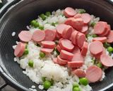 Foto del paso 2 de la receta Arroz frito con toque de salsa de soja y Tabasco