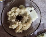 A picture of step 5 of Coconut ladoo.