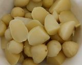 A picture of step 2 of Baby Potato Fry with Corn Flour.