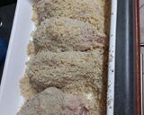 A picture of step 5 of Oven baked Chicken and Aubergine Parmigiano.