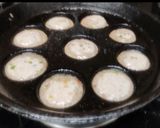 A picture of step 5 of Red rice paniyaram.