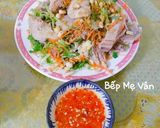 Hình bước làm 3 của món Gỏi vịt rau muống bào và bắp cải