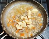 Foto langkah ke 7 dari resep MPASI sapo tahu.