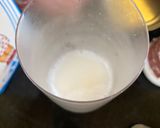 A picture of step 1 of Red Velvet Coffee.
