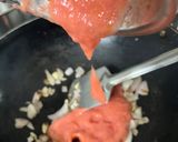 #लाल पास्ता-मीठा दलिया (सैटरडे मस्ती) रेसिपी चरण 4 फोटो