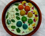 A picture of step 3 of Mint Thandai Masala Rabdi With Coconut Thandai Masala Angoori.