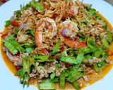 รูปขั้นตอนการทำที่ 4 ของ ยำถั่วพู