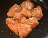 A picture of step 6 of Fried Chicken in Red Sauce.