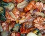 Foto langkah ke 4 dari resep Udang Galah Saus Tiram.