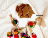 A picture of step 4 of Sukhadi or Godpapdi.