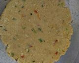 A picture of step 4 of Oats Green Garlic Bhakhri.