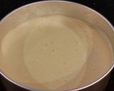 A picture of step 8 of Cheesecake Flan.