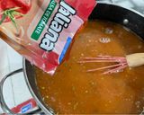 Foto del paso 6 de la receta: Crema de tomates con maní y suero de kéfir
