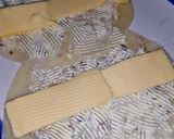 A picture of step 1 of Cheese roll.