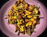 Foto del paso 3 de la receta: Revuelto de espárragos trigueros y cebolleta
