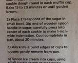 Mini ice cream cookies cups recipe step 2 photo