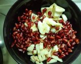 A picture of step 7 of Fruit Custard.