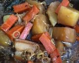 รูปขั้นตอนการทำที่ 3 ของ หมูสามชั้นทรงเครื่อง