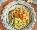 Foto langkah ke 4 dari resep Nasi Goreng Udang Kecombrang.