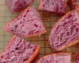 Foto langkah ke 23 dari resep Ubi Ungu Jinten Hitam Sourdough Bread.