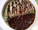 Foto langkah ke 6 dari resep Terang bulan(Terbul) Teflon coklat pandan.