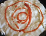 Foto del paso 6 de la receta: Empanada de obleas con cobertura de pizza