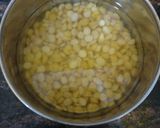 A picture of step 1 of Chana dal curry.