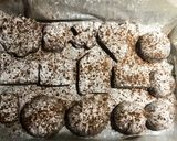 A picture of step 3 of Chocolate Polvorones.