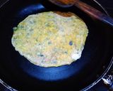 A picture of step 4 of Methi Leaves And Sweet Potato Roti Platter.