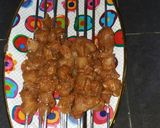 A picture of step 3 of Shish Tawook.