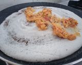 A picture of step 4 of Masala Dosa.