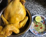 Hình bước làm 4 của món Gà Ta Luộc Chấm Muối Tiêu Chanh