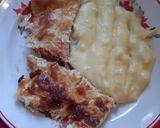 Sajtos-tejszínes pulykamell recept fázis 4 fotója