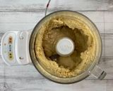 A picture of step 6 of Delicious Hummus made with Shiitake powder.
