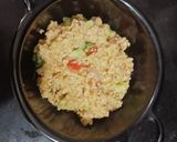 A picture of step 5 of Savoury Oats.