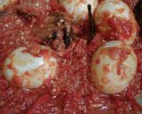 Foto langkah ke 3 dari resep Balado ikan tongkol & telur.