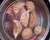 A picture of step 8 of Steamed and Fried Soya Momos (Soybean Dumplings).